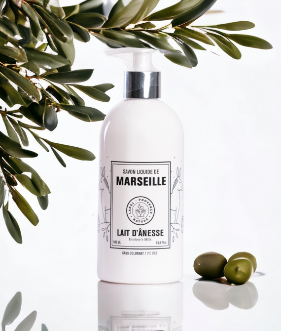 SAVON LIQUIDE DE MARSEILLE LAIT D’ÂNESSE 500ML