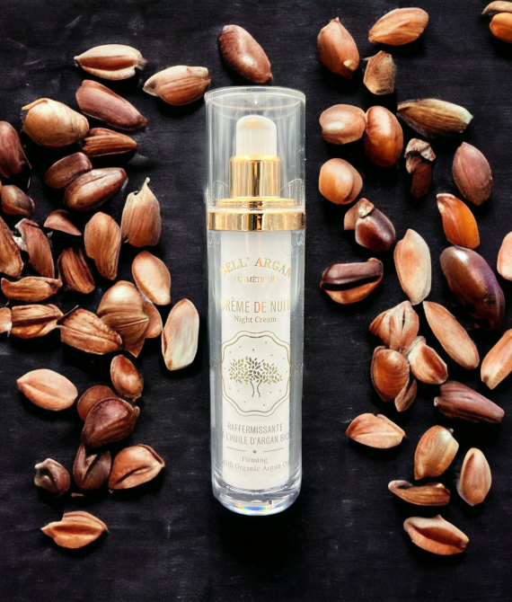 CREME DE NUIT A L’HUILE D’ARGAN BIO 50ML