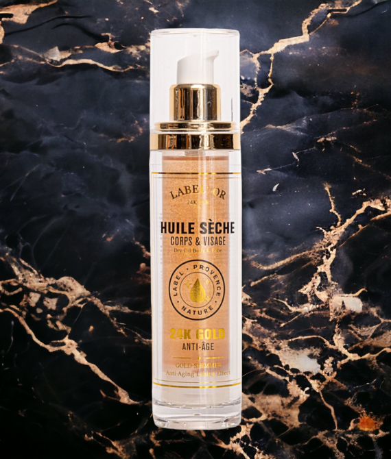 HUILE SÈCHE 24K GOLD EN SPRAY AUX 4 HUILES 50ML