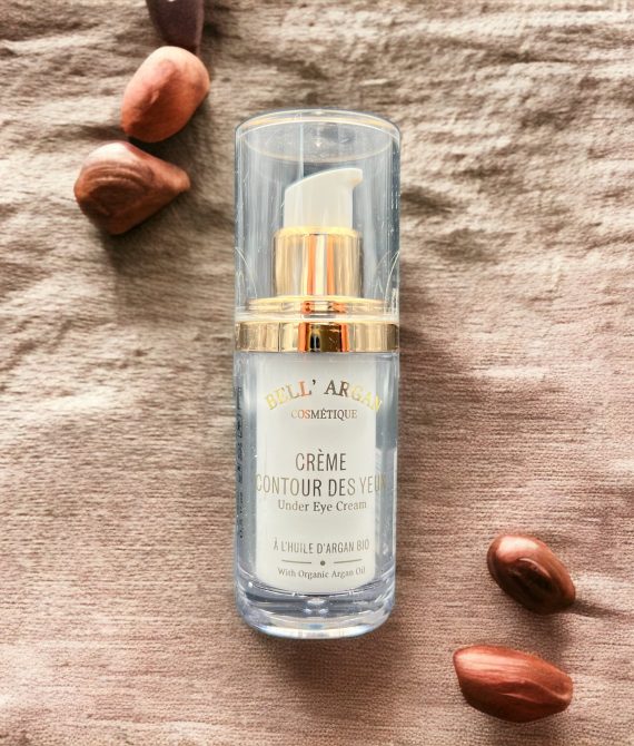 CRÈME CONTOUR DES YEUX A L’HUILE D’ARGAN BIO 15ML