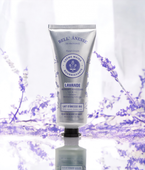 ORGANIC DONKEY MILK LAVENDER HAND CREAM 75ML