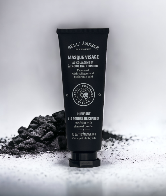 PURIFYING CHARCOAL FACE MASK DONKEY MILK 120ML