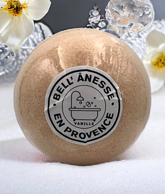 BOULE DE BAIN VANILLE 180G