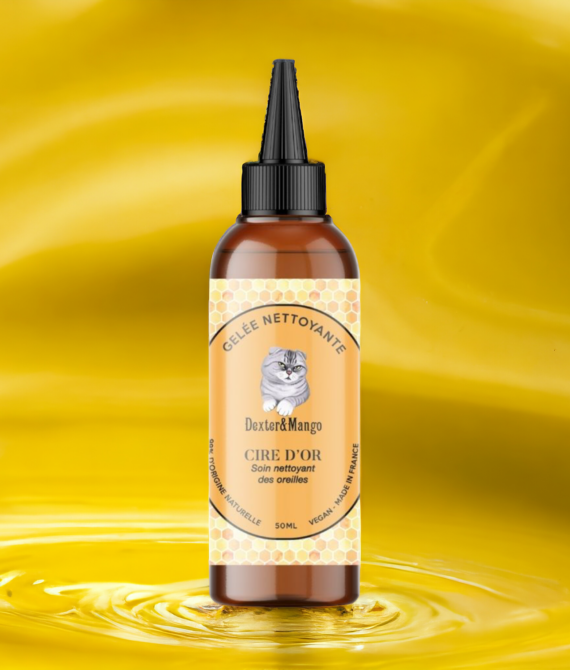 GOLDEN WAX CLEANSING GEL for cats’ ears