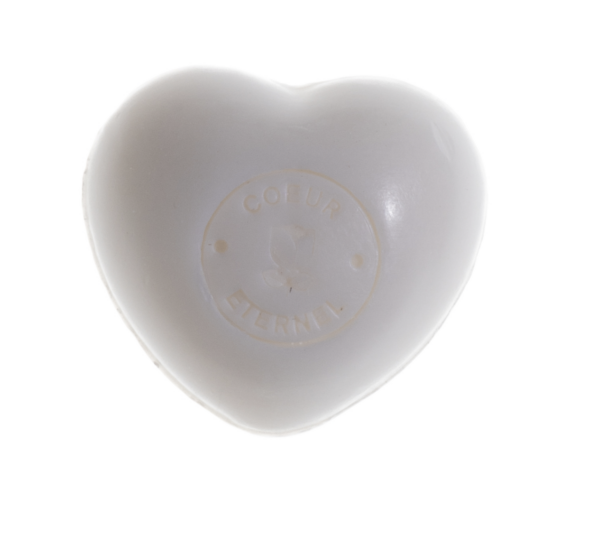 WHITE ETERNAL HEART SOAP