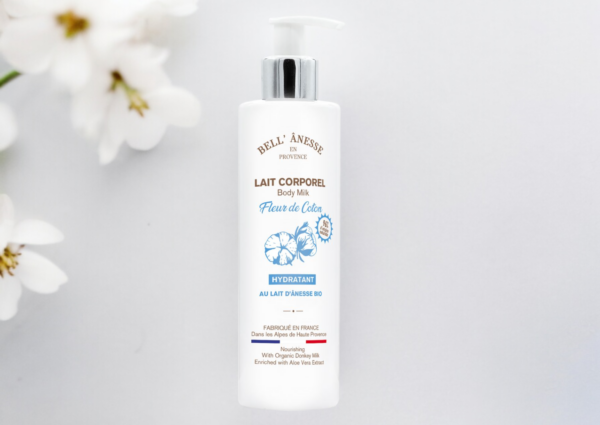 Cotton flower body lotion