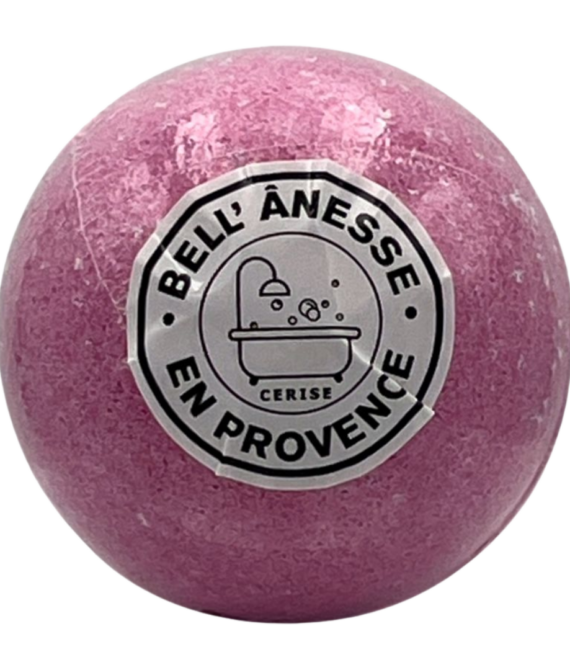 BOULE DE BAIN CERISE 180G