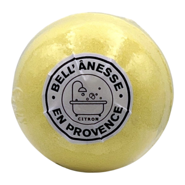 Lemon bath ball