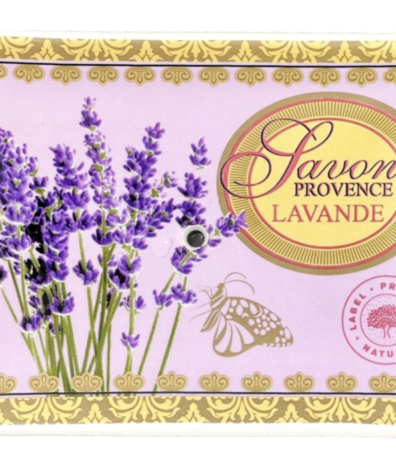 PORTE SAVON LAVANDE MAUVE