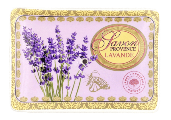 PORTE SAVON LAVANDE MAUVE